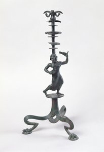 Candelabrum with a Dancer with Castanets